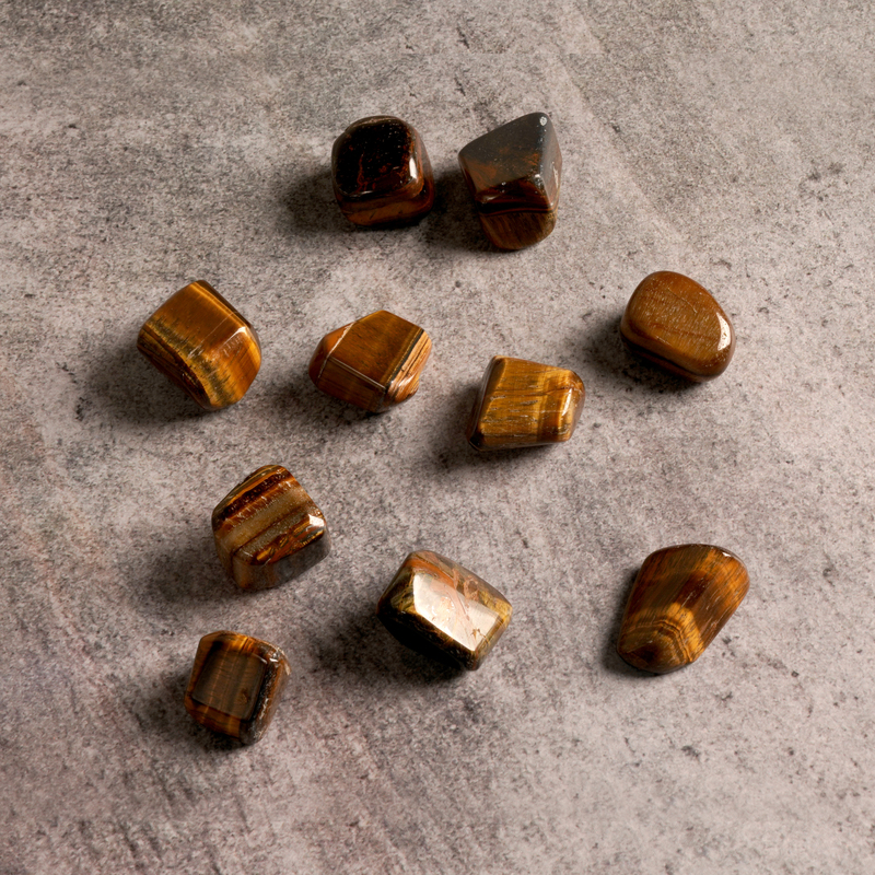 Tiger eye Tumble Stone