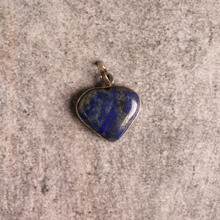 Lapis Lazuli Heart Pendant